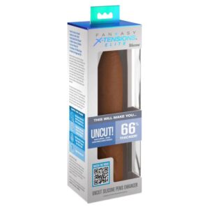 Fantasy X-Tensions Elite Uncut — Penis Sleeve, Caramel — Penis Accessories — view 2
