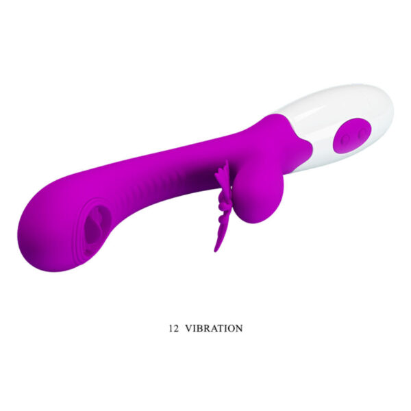 Pretty Love Moth — Rabbit Vibrator, Lilac — G-Spot Vibrators — view 3