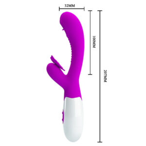 Pretty Love Moth — Rabbit Vibrator, Lilac — G-Spot Vibrators — view 2