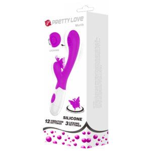 Pretty Love Moth — Rabbit Vibrator, Lilac — G-Spot Vibrators — view 4