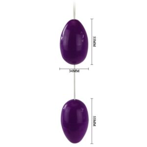 Baile Twins Balls — Anal Beads, Pink — view 3