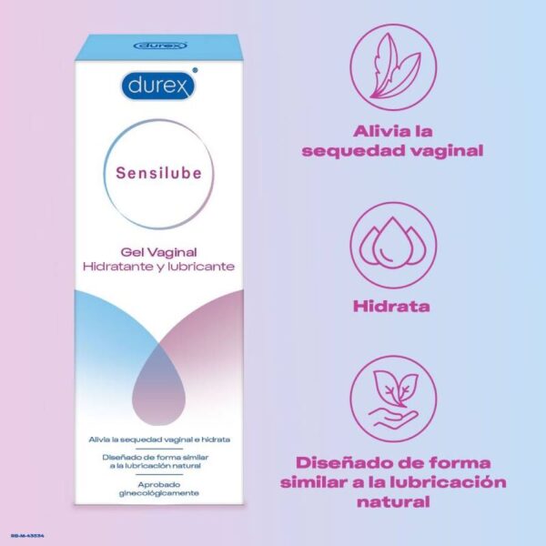 Durex Sensilube — Intimate Moisturiser, 40 ml — Water-Based Lubricants — view 2