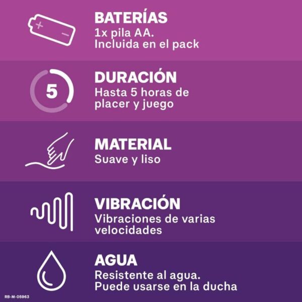 Durex Pure Fantasy — Vibrator, Waterproof — Clitoral Stimulators — view 2