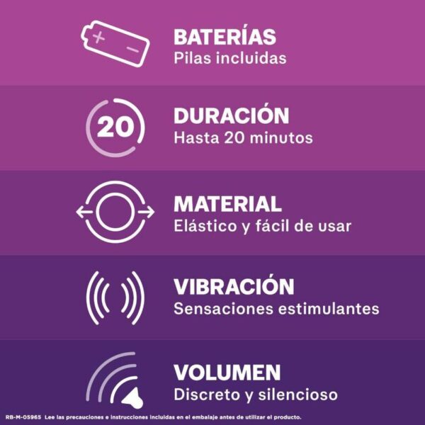 Durex Orgasmic Vibrations — Vibrating Cock Ring — Cock Rings — view 3
