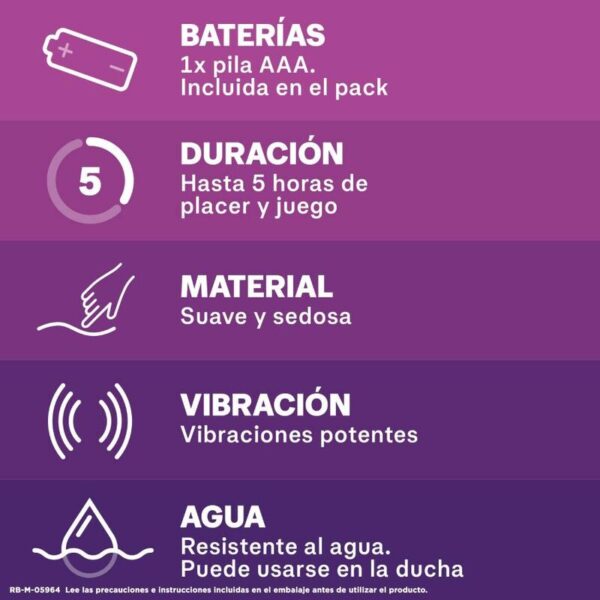 Durex Pure Pleasure — Bullet Vibrator, Waterproof — Bullet Vibrators — view 2