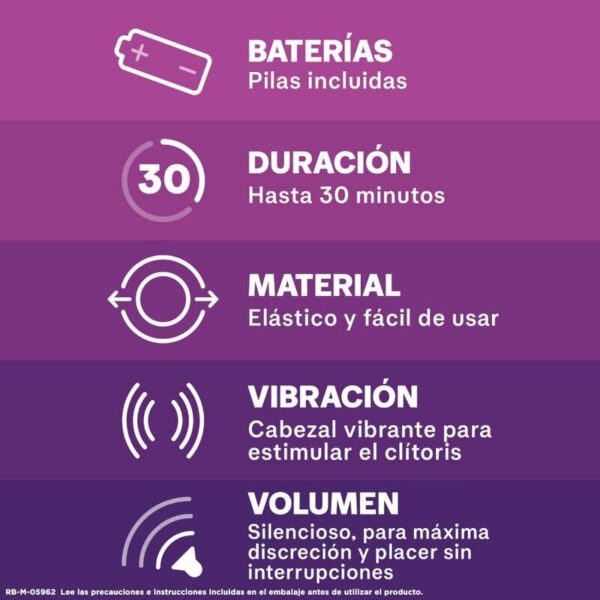 Durex Intense Diablillo — Vibrating Cock Ring — Cock Rings — view 2