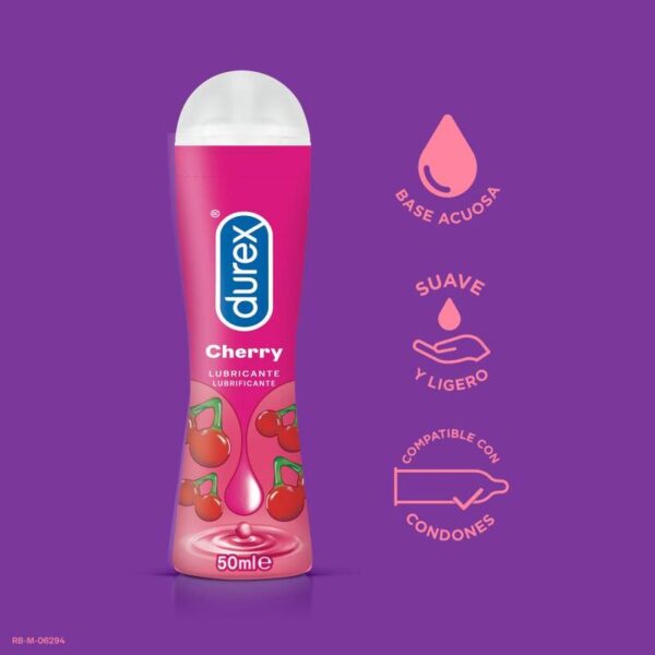 Durex Play Cheeky Cherry — Flavoured Lubricant, 50 ml — Flavored Lubricants — view 2
