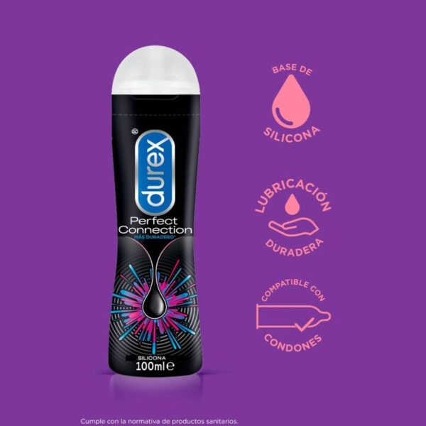 Durex Perfect Connection — Silicone Lube, 100 ml — Silicone-Based Lubricants — view 2