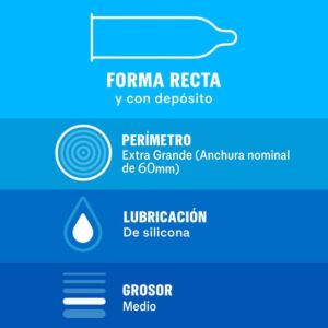 Durex Natural XL — XL Condoms, 12 Pack — Condom Multipacks — view 3