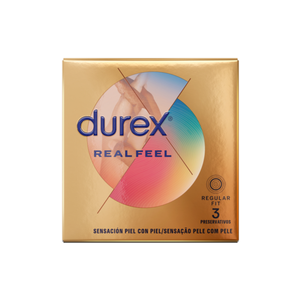 Durex RealFeel — Non-Latex Condoms, 3 Pack — Condom 3 Packs — view 2