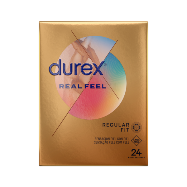 Durex RealFeel — Non-Latex Condoms, 24 Pack — Condom Multipacks — view 2