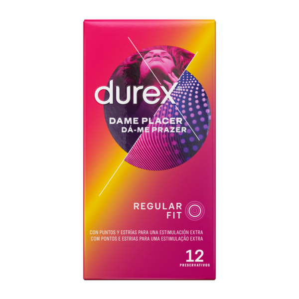 Durex Give Me Pleasure — Textured Condoms, 12 Pack — Condom Multipacks — view 3