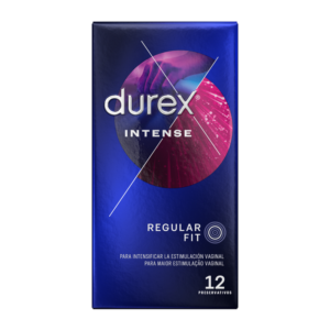 Durex Intense Orgasmic — Textured Condoms, 12 Pack — Condom Multipacks — view 3