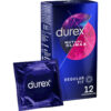 Durex Mutual Climax — Textured Condoms, 12 Pack — Condom Multipacks