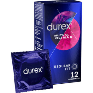 Durex Mutual Climax — Textured Condoms, 12 Pack — Condom Multipacks
