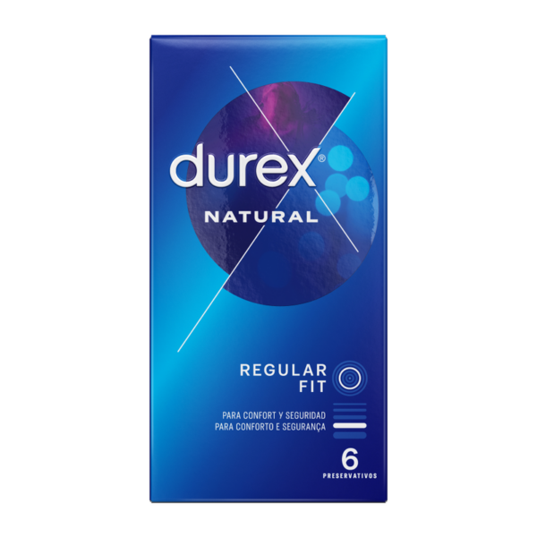 Durex Natural Classic — Condoms, 6 Pack — view 2