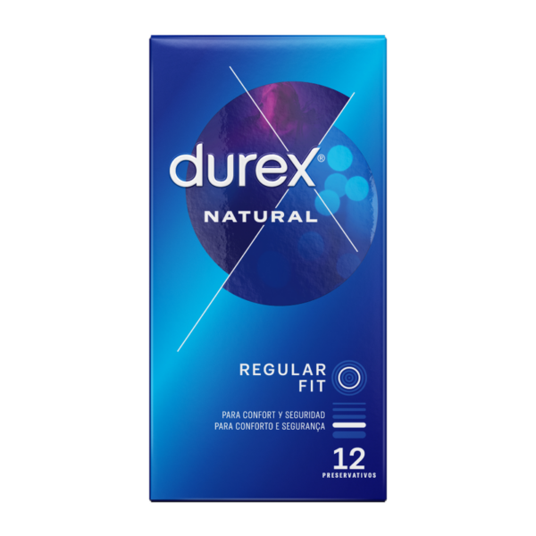Durex Natural Plus — Condoms, 12 Pack — Classic Condoms — view 2