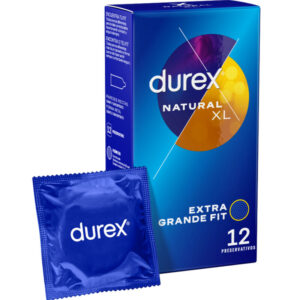 Durex Natural XL — XL Condoms, 12 Pack — Condom Multipacks
