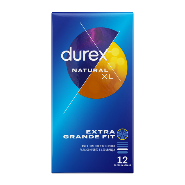 Durex Natural XL — XL Condoms, 12 Pack — Condom Multipacks — view 2