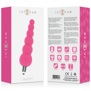 Intense Snoopy — Anal Vibrator, Waterproof, Pink — view 4