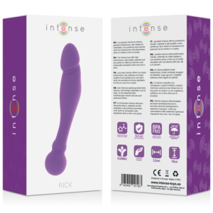 Intense Rick Dual — Double-Ended Dildo, Silicone, Lilac — Dildos — view 4
