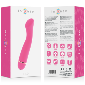 Intense Lilo — G-Spot Vibrator, Waterproof, Pink — Classic Vibrators — view 3