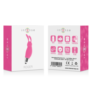 Intense Roger — Mini Vibrator, Pink — Clitoral Stimulators — view 3