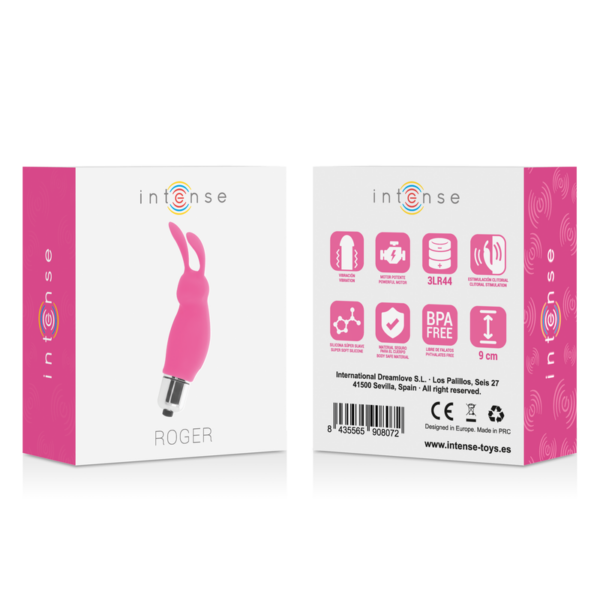 Intense Roger — Mini Vibrator, Pink — Clitoral Stimulators — view 3