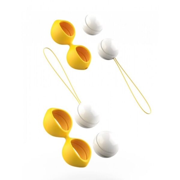 B Swish Bfit Classic — Kegel Balls, Gold — Ben Wa Balls — view 4
