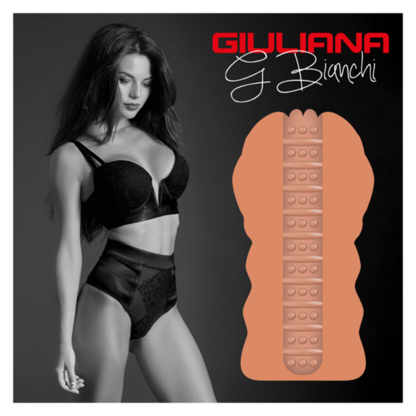 Jamyjob Signature Giuliana — Male Masturbator, Vagina — Manual Strokers — view 7