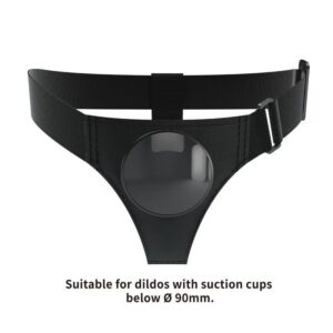 Pretty Love Universal — Strap-On Harness, Waterproof, Black — Non-Vibrating Harnesses — view 2