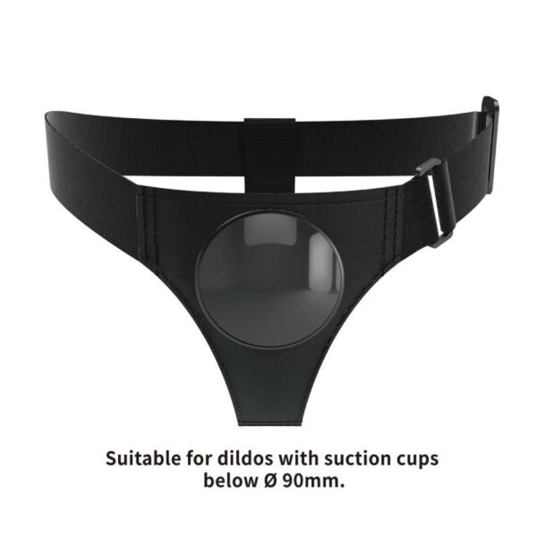 Pretty Love Universal — Strap-On Harness, Waterproof, Black — Non-Vibrating Harnesses — view 2