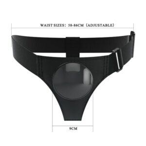 Pretty Love Universal — Strap-On Harness, Waterproof, Black — Non-Vibrating Harnesses — view 4