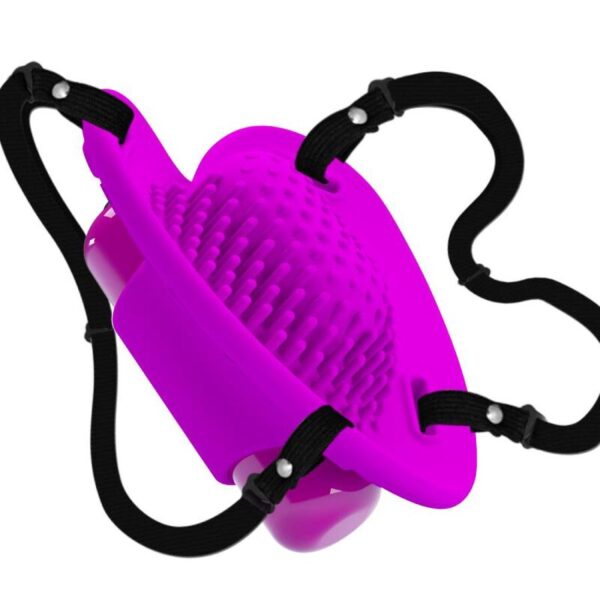 Pretty Love Heartbeat — Clitoral Vibrator, Silicone, Purple — Clitoral Stimulators — view 3