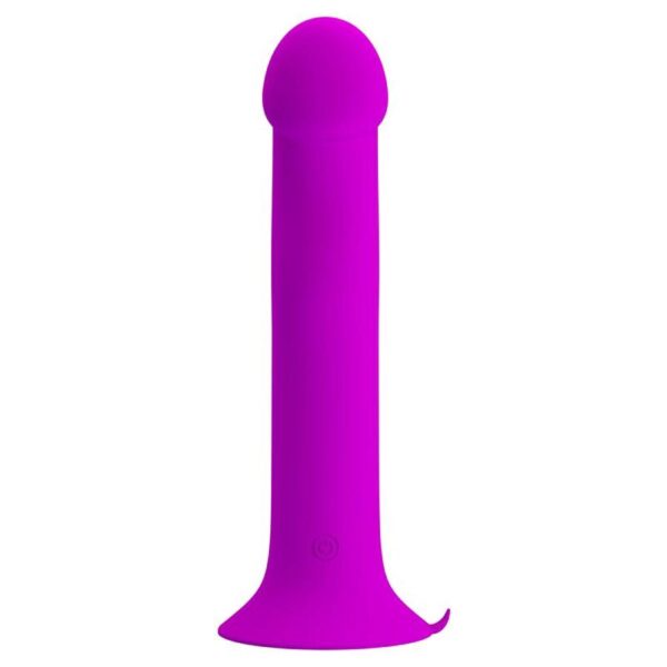 Pretty Love Murray — Vibrating Dildo, Suction Cup, Purple — G-Spot Dildos — view 12