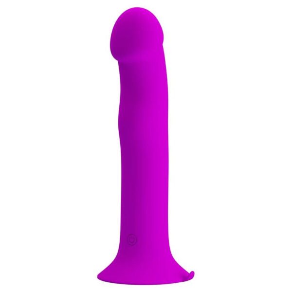 Pretty Love Murray — Vibrating Dildo, Suction Cup, Purple — G-Spot Dildos — view 11