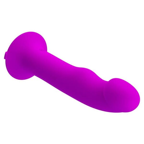 Pretty Love Murray — Vibrating Dildo, Suction Cup, Purple — G-Spot Dildos — view 5