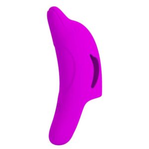 Pretty Love Delphini — Finger Vibrator, Rechargeable, Purple — Clitoral Stimulators — view 4