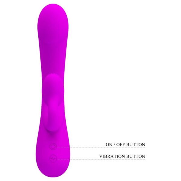Pretty Love Sincere — Rabbit Vibrator, Rechargeable, Purple — G-Spot Vibrators — view 5