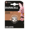 Duracell Lithium Button CR2430 — Batteries, 1 Pack — Batteries & Spare Parts