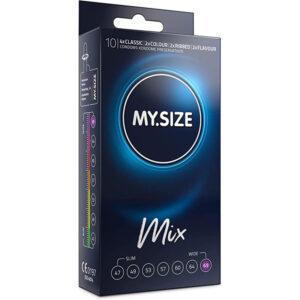 My Size Mix 69 — Assorted Condoms, 10 Pack — Condom Multipacks