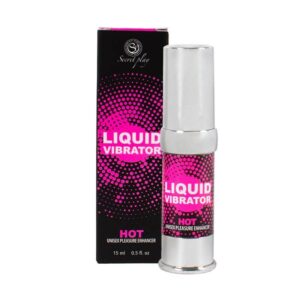 Secretplay Liquid Vibrator Hot — Tingling Gel, 15 ml — Arousal Gels for Women