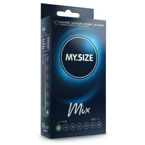 My Size Mix 47 — Assorted Condoms, 10 Pack — Classic Condoms