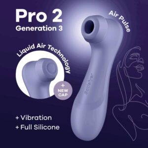Satisfyer Pro 2 Gen 3 — Air Pulse Stimulator, Waterproof — Air Pulse Vibrators — view 3