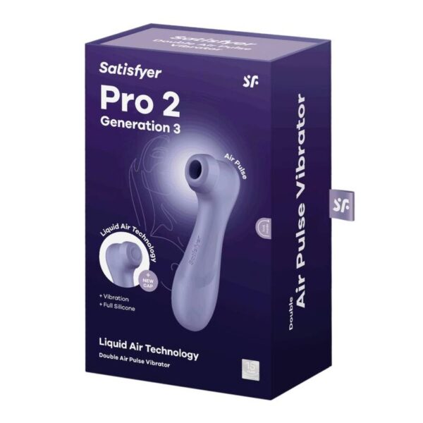 Satisfyer Pro 2 Gen 3 — Air Pulse Stimulator, Waterproof — Air Pulse Vibrators — view 5