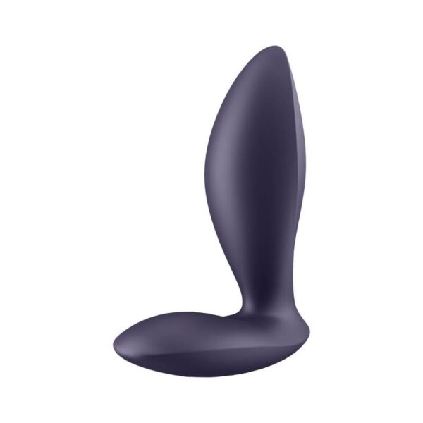 Satisfyer Power — Vibrating Butt Plug, App-Controlled, Purple — Anal — view 3