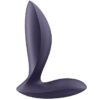 Satisfyer Power — Vibrating Butt Plug, App-Controlled, Purple — Anal