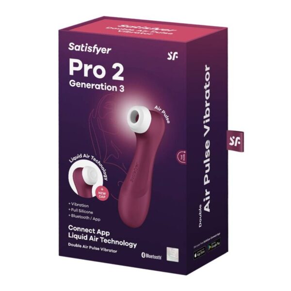 Satisfyer Pro 2 Gen 3 — Air Pulse Stimulator, App-Controlled — Air Pulse Vibrators — view 6