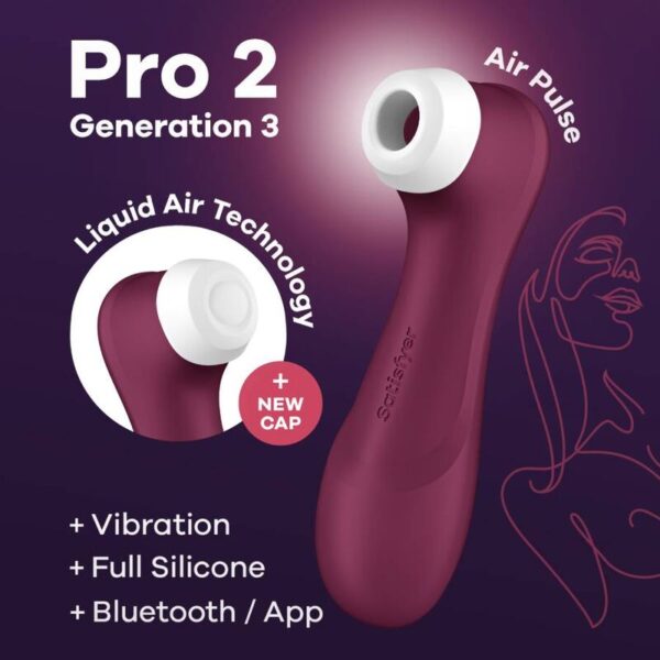 Satisfyer Pro 2 Gen 3 — Air Pulse Stimulator, App-Controlled — Air Pulse Vibrators — view 5