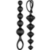 Satisfyer Love Beads — Anal Beads, Silicone, Black